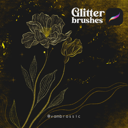 Glitter | Pinceles para Procreate